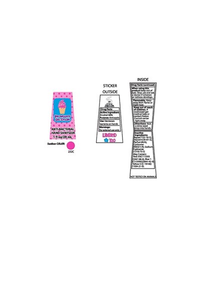 Label (Strawberry Ice Cream Label1)